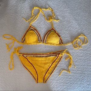 Crochet bikini set
